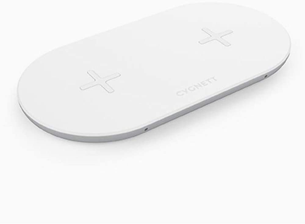 Cygnett TwoFold 20W Dual Wireless Charger With 1.5m Charging Cable