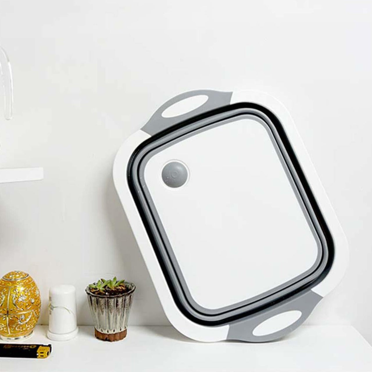 Fruits 4-In-1 Multiboard High Quality Drain Basket Foldable For Kitchen Fruits