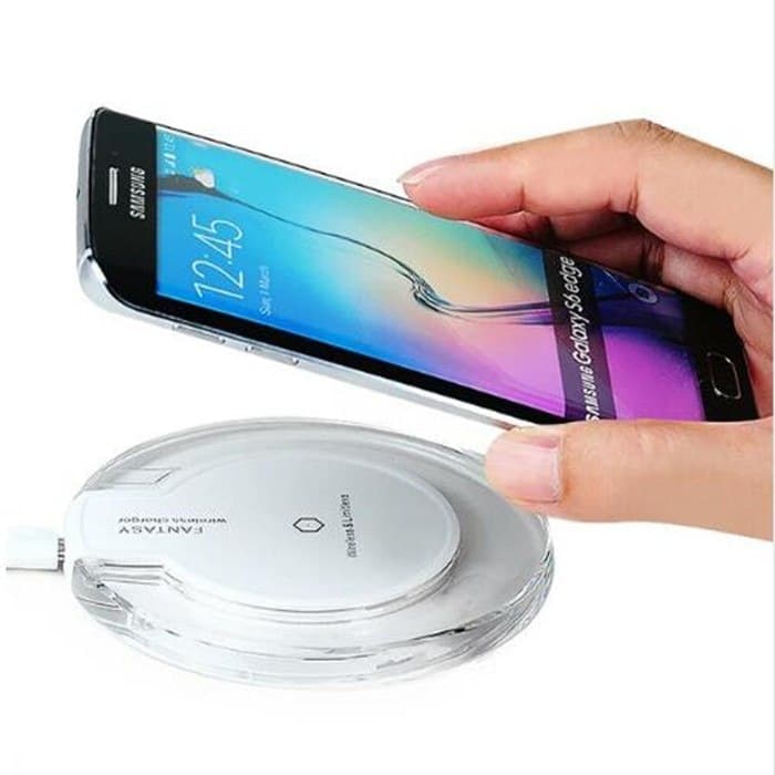 Universal Qi Charging Pad Mobile Phone Adapter Dock Station Wireless Charge